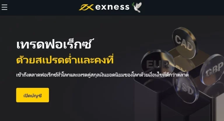 การซื้อขายฟอเร็กซ์ของ Exness